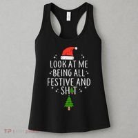 Look At Me Being All Festive Women's Tank Top thumb 3