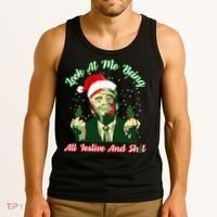 Look At Me Being All Festive Funny Trump Christmas Tank Top thumb 3