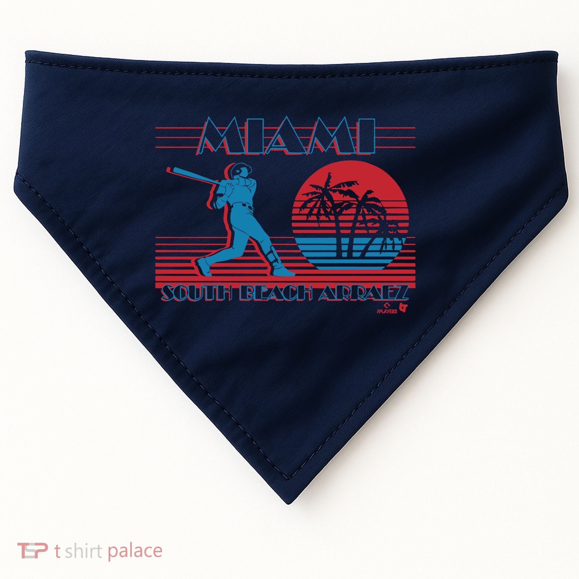 Luis Arraez Miami South Beach Arraez USA-Made Doggie Bandana