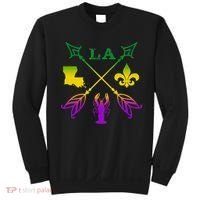 Louisiana Arrow Mardi Gras LA Sweatshirt thumb 0