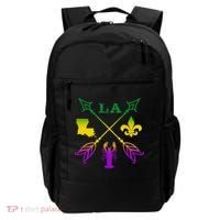 Louisiana Arrow Mardi Gras LA Backpack thumb 0