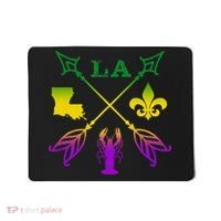 Louisiana Arrow Mardi Gras LA Mousepad thumb 0