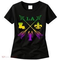 Louisiana Arrow Mardi Gras LA Women's T-Shirt thumb 0