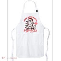 Look At Me Being All Festive Grumpy Cat Christmas Apron thumb 0