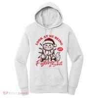 Look At Me Being All Festive Grumpy Cat Christmas Women's Hoodie thumb 0