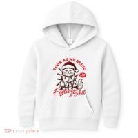 Look At Me Being All Festive Grumpy Cat Christmas Kids Hoodie thumb 0