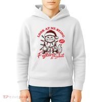 Look At Me Being All Festive Grumpy Cat Christmas Kids Hoodie thumb 4