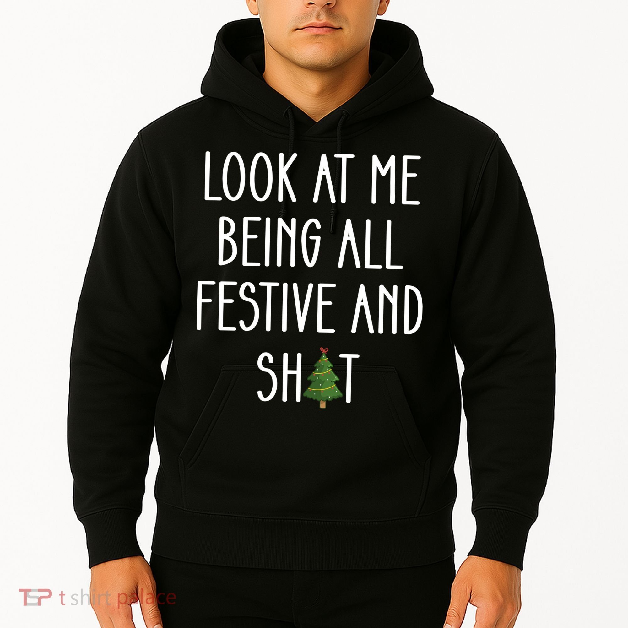 Look At Me Being All Festive And Shit Hoodie