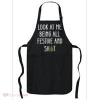 Look At Me Being All Festive And Shit Apron thumb 0