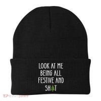 Look At Me Being All Festive And Shit Beanie thumb 0