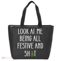 Look At Me Being All Festive And Shit Tote Bag thumb 0
