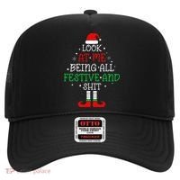 Look at Me Being All Festive and Shits Funny Christmas Santa Hat thumb 0