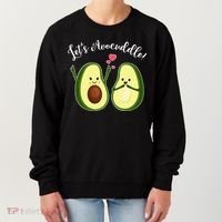 Let's Avocuddle Matching Couple Avocado Love Women's Sweatshirt thumb 0