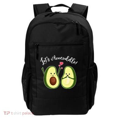 Let's Avocuddle Matching Couple Avocado Love Backpack
