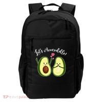 Let's Avocuddle Matching Couple Avocado Love Backpack thumb 0
