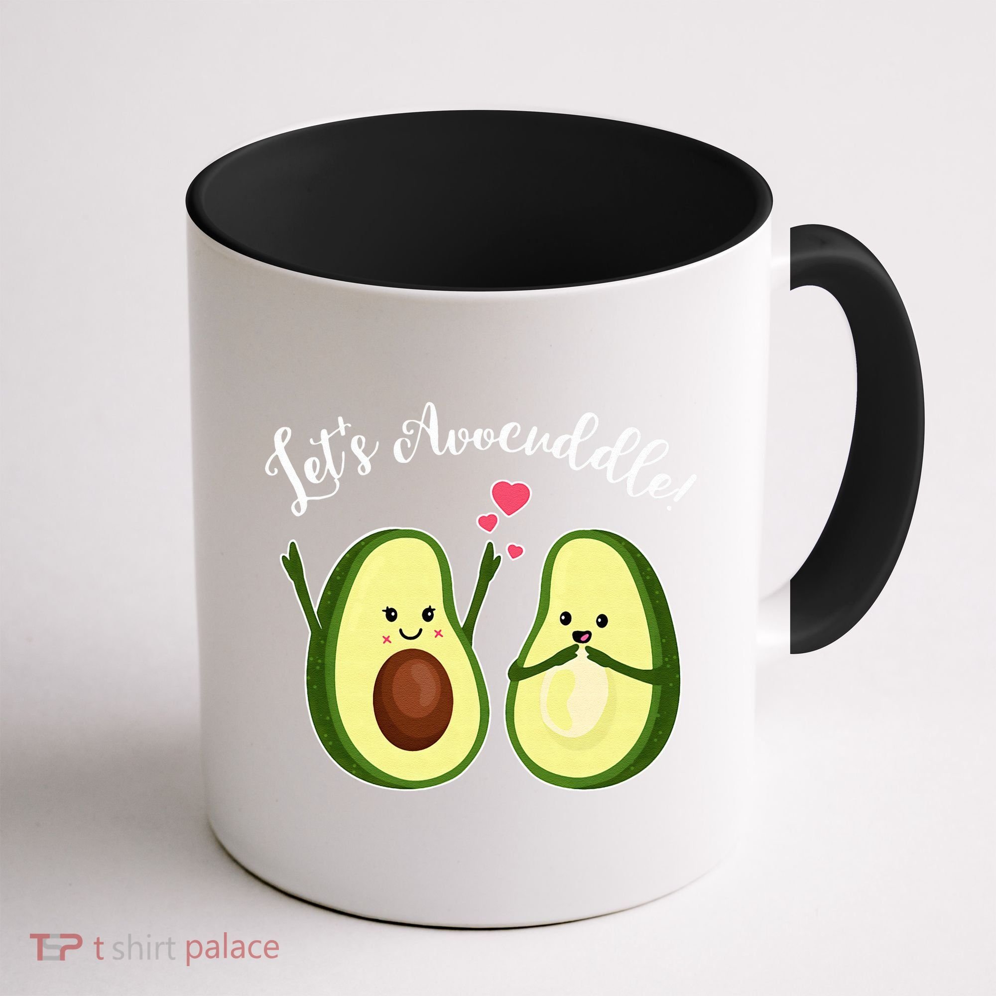 Let's Avocuddle Matching Couple Avocado Love Coffee Mug