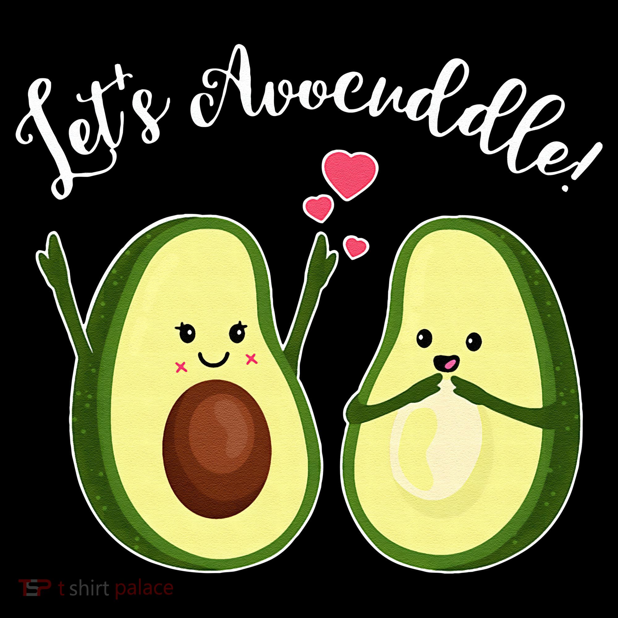 Let's Avocuddle Matching Couple Avocado Love Coffee Mug