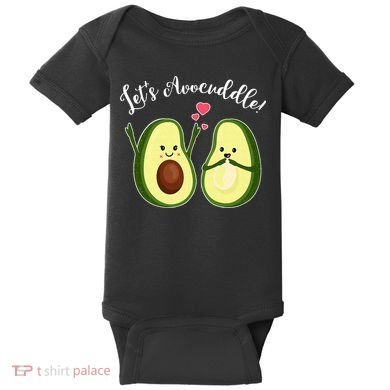 Let's Avocuddle Matching Couple Avocado Love Baby Bodysuit