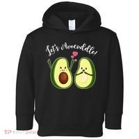 Let's Avocuddle Matching Couple Avocado Love Toddler Hoodie thumb 0