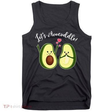 Let's Avocuddle Matching Couple Avocado Love Tank Top