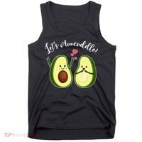 Let's Avocuddle Matching Couple Avocado Love Tank Top thumb 0
