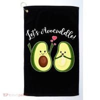 Let's Avocuddle Matching Couple Avocado Love Golf Towel thumb 0