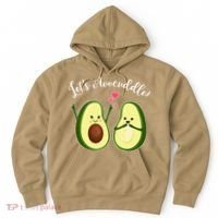 Let's Avocuddle Matching Couple Avocado Love Hoodie thumb 0