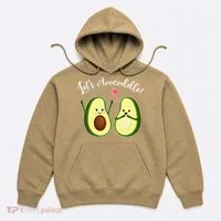 Let's Avocuddle Matching Couple Avocado Love Hoodie thumb 0