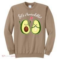 Let's Avocuddle Matching Couple Avocado Love Sweatshirt thumb 0