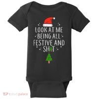 Look At Me Being All Festive Baby Bodysuit thumb 0