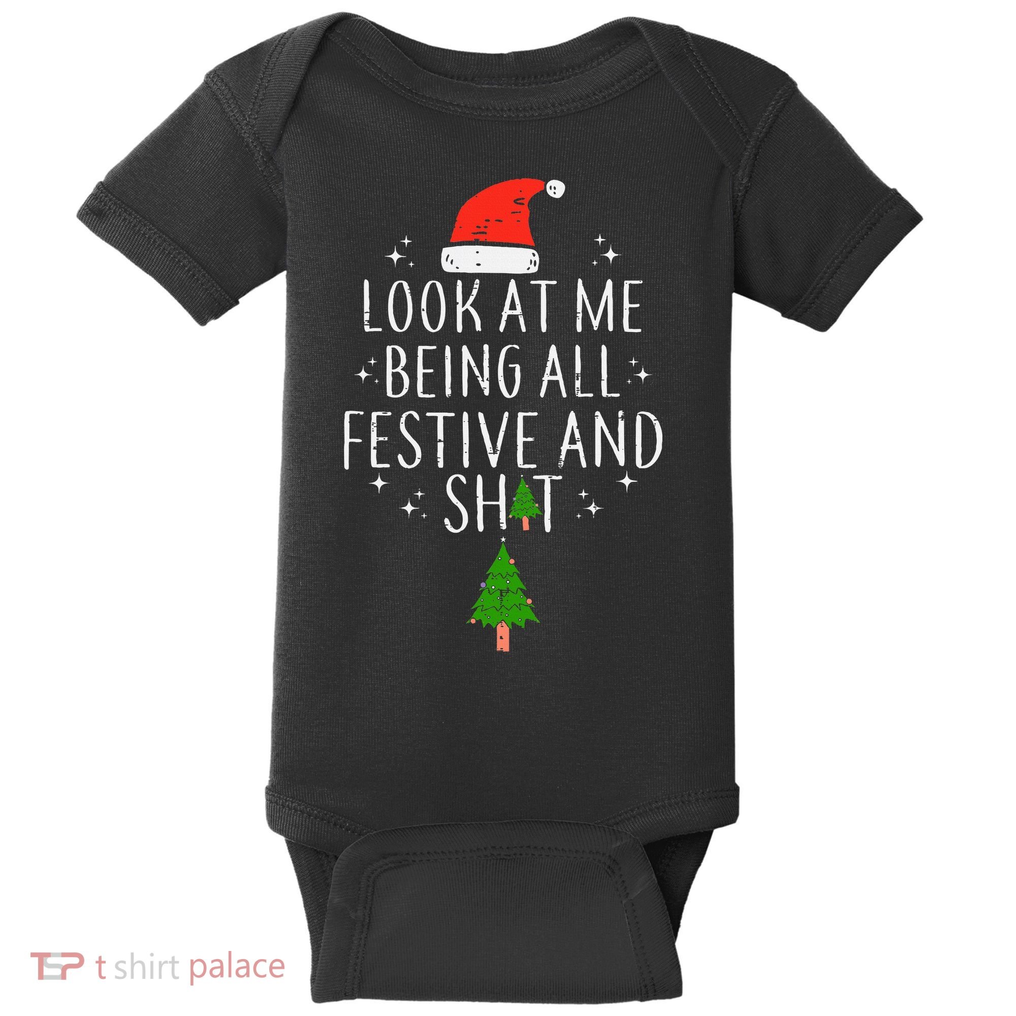 Look At Me Being All Festive Baby Bodysuit