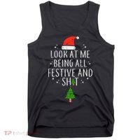 Look At Me Being All Festive Tank Top thumb 0