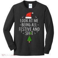 Look At Me Being All Festive Kids Long Sleeve Shirt thumb 0