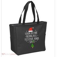 Look At Me Being All Festive Tote Bag thumb 2