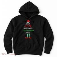 Look At Me Being All Festive And Shit Funny Hoodie thumb 0
