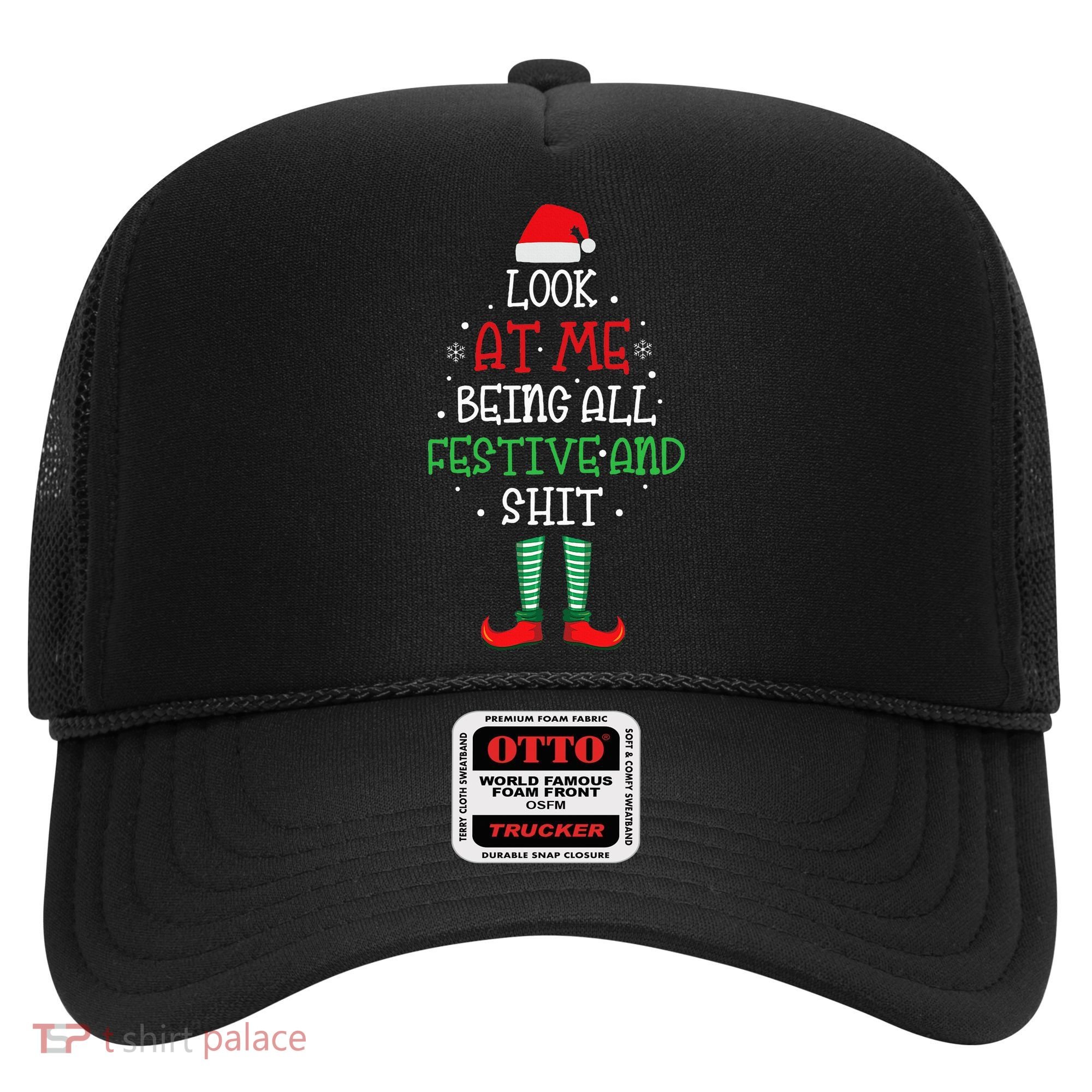 Look At Me Being All Festive And Shit Funny Hat