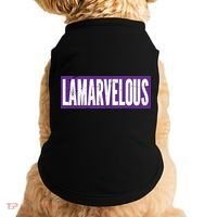Lamarvalous Baltimore Football Doggie Tank thumb 0