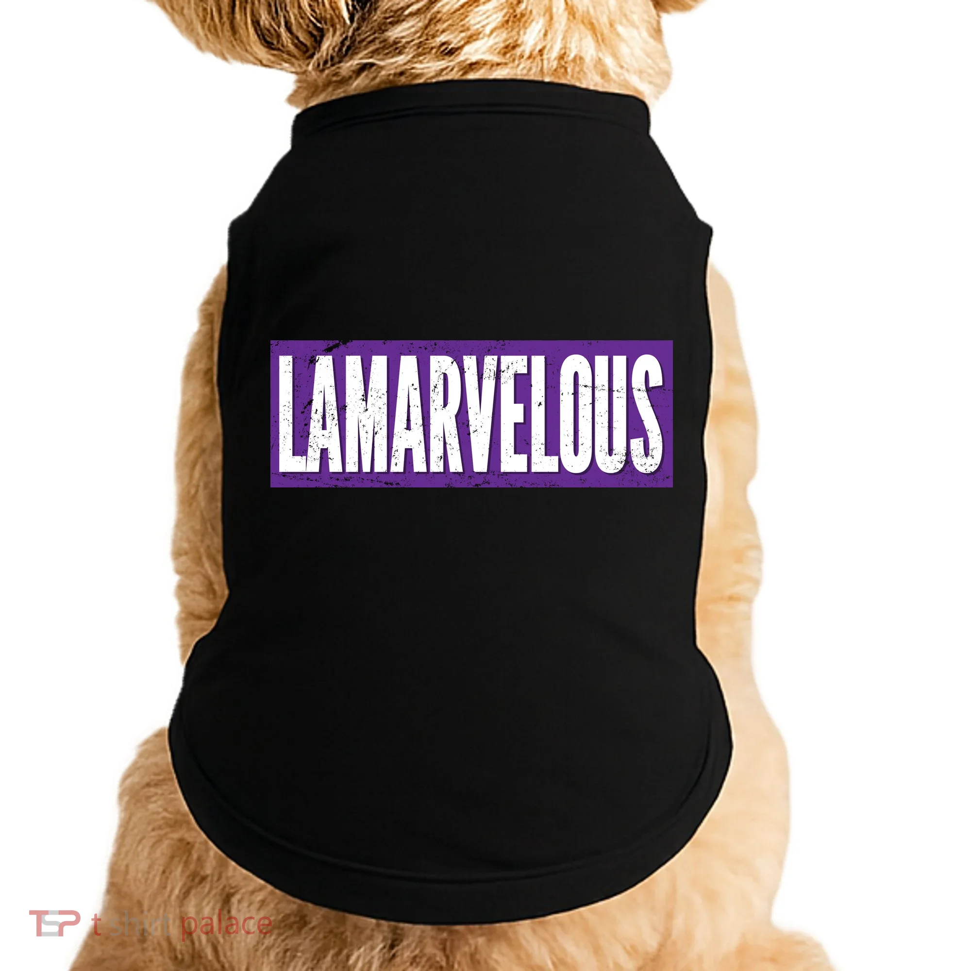 Lamarvalous Baltimore Football Doggie Tank