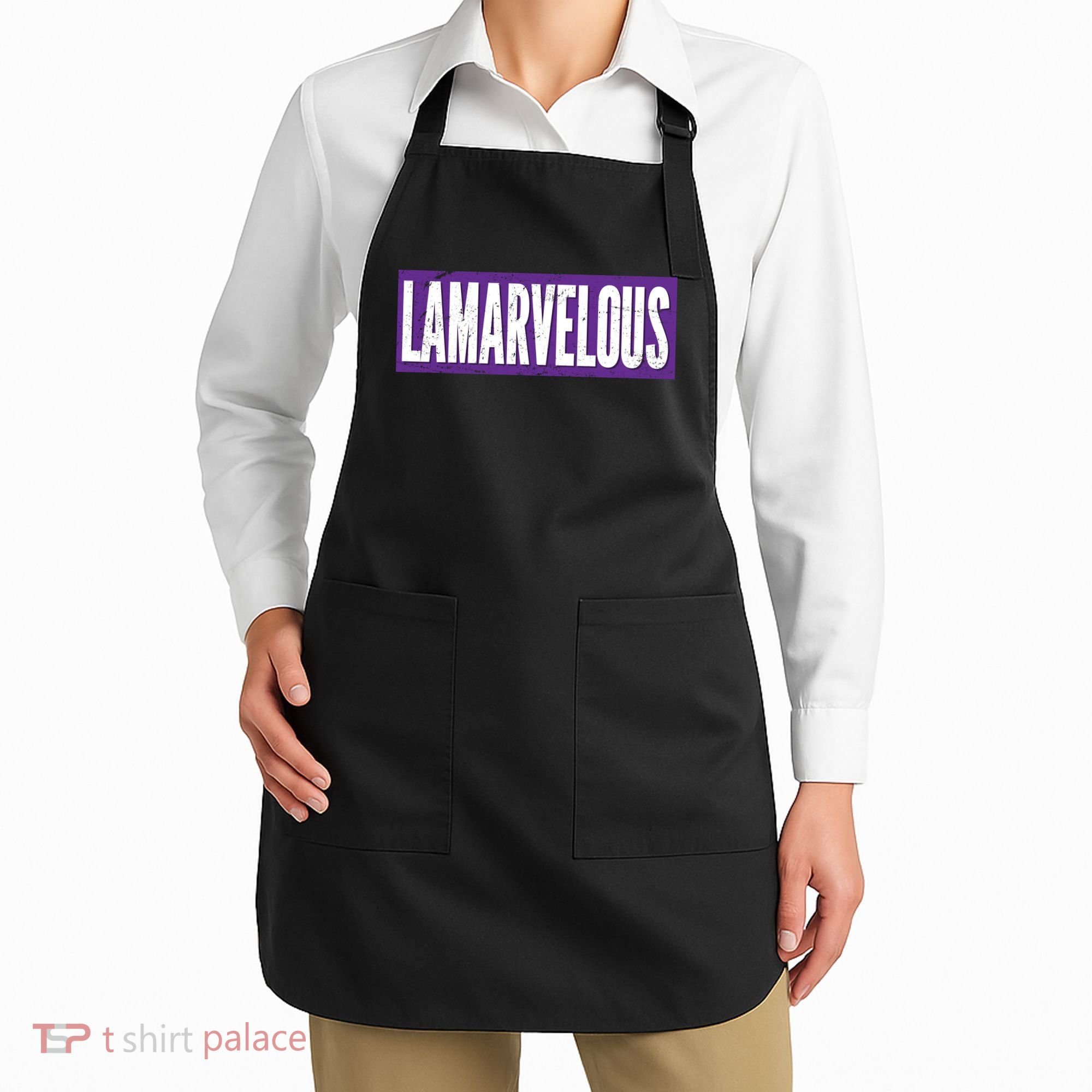 Lamarvalous Baltimore Football Apron