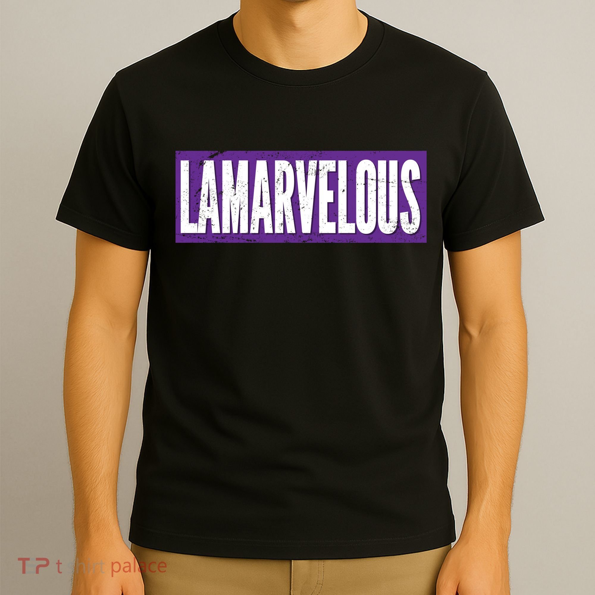 Lamarvalous Baltimore Football T-Shirt
