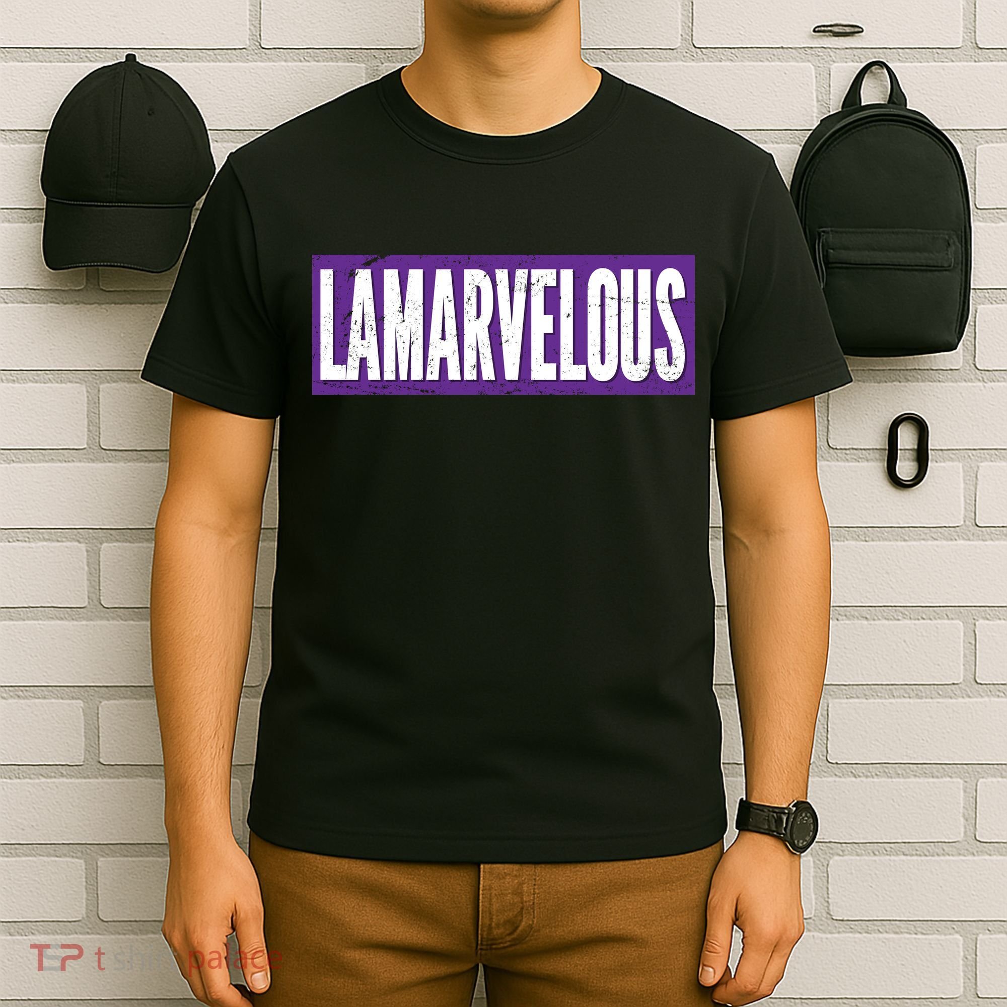 Lamarvalous Baltimore Football T-Shirt