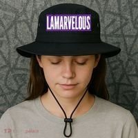 Lamarvalous Baltimore Football Bucket Hat thumb 3