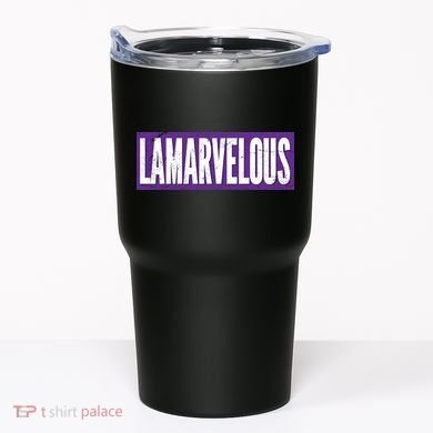 Lamarvalous Baltimore Football Tumbler
