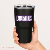 Lamarvalous Baltimore Football Tumbler thumb 2