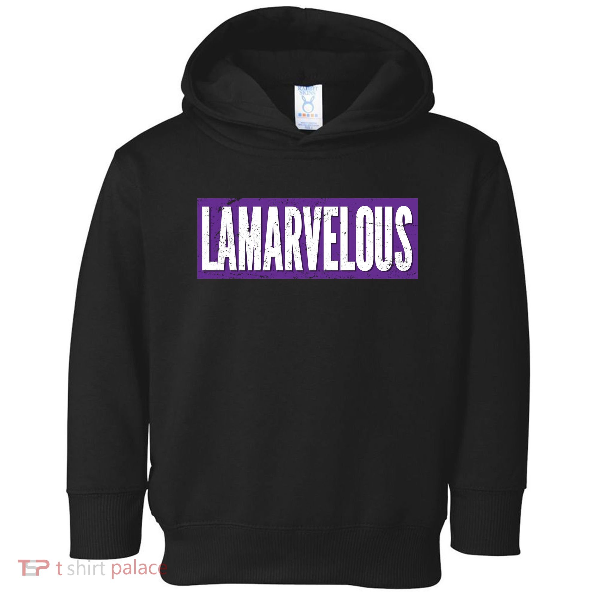 Lamarvalous Baltimore Football Toddler Hoodie