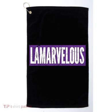 Lamarvalous Baltimore Football Golf Towel