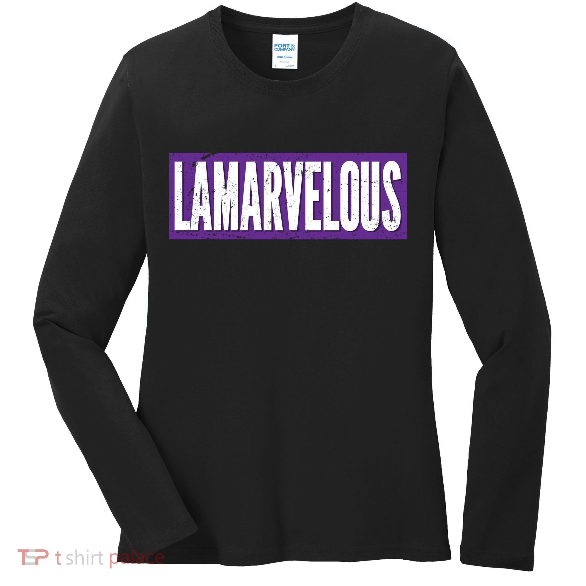 Lamarvalous Baltimore Football Women's Long Sleeve Shirt