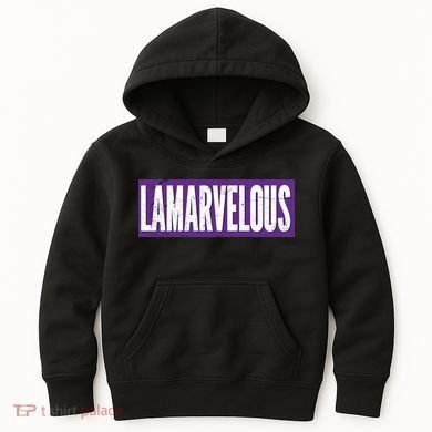 Lamarvalous Baltimore Football Kids Hoodie