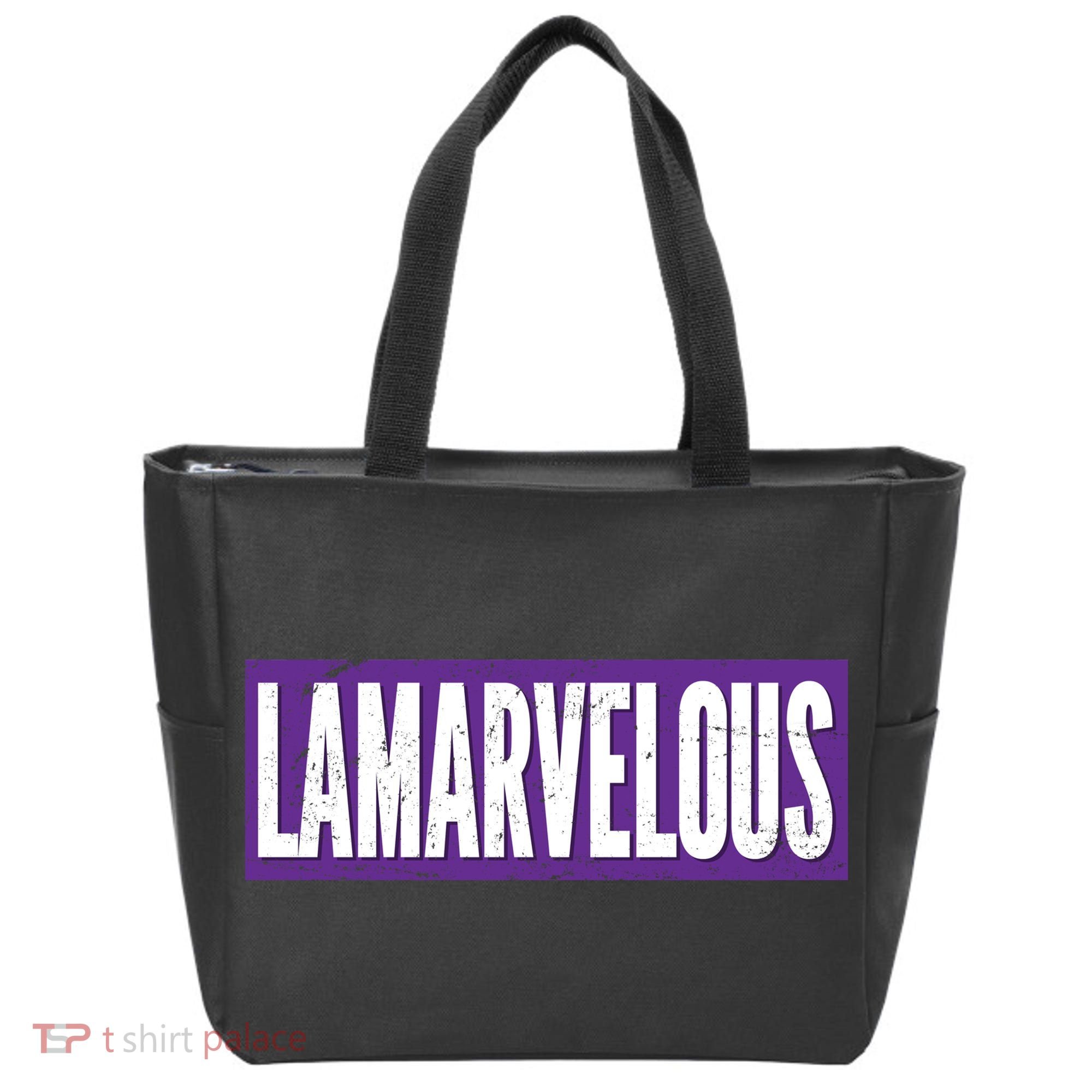 Lamarvalous Baltimore Football Tote Bag