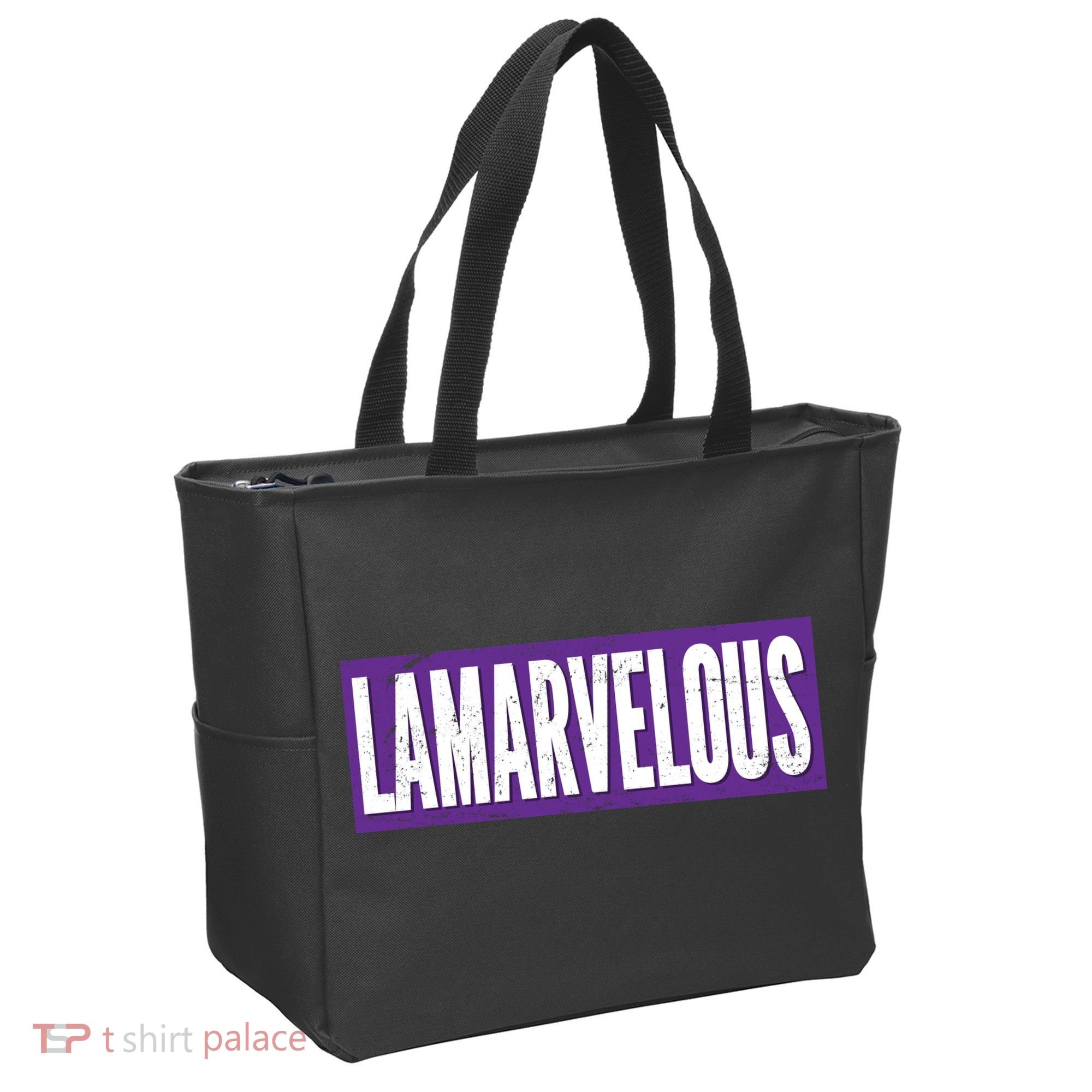 Lamarvalous Baltimore Football Tote Bag